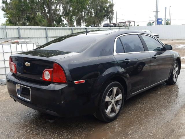 1G1ZJ57B49F101487 - 2009 CHEVROLET MALIBU 2LT BLACK photo 4