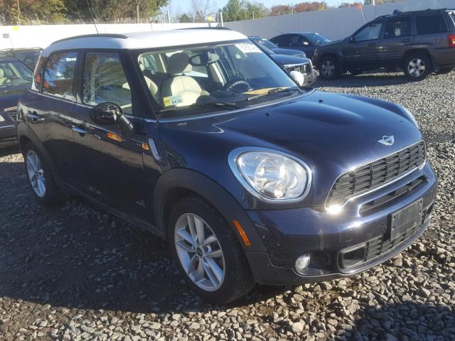 WMWZC5C54CWL56730 - 2012 MINI COOPER S C BLUE photo 1