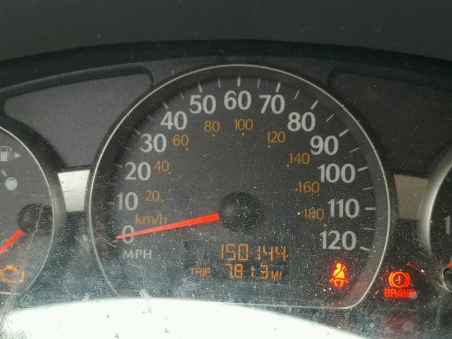 1G8AF52F33Z166945 - 2003 SATURN ION LEVEL BURGUNDY photo 8