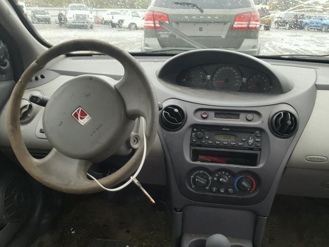 1G8AF52F33Z166945 - 2003 SATURN ION LEVEL BURGUNDY photo 9