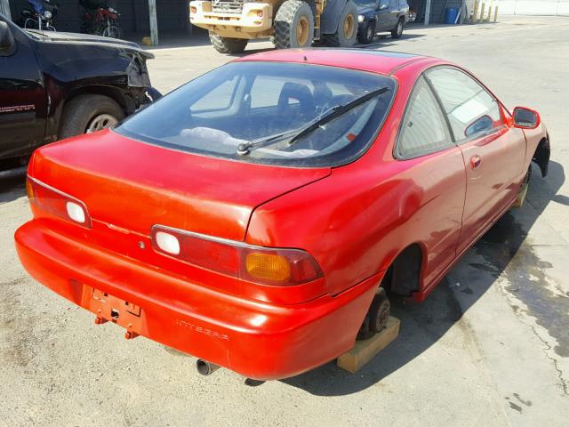 JH4DC2383RS001228 - 1994 ACURA INTEGRA GS RED photo 4