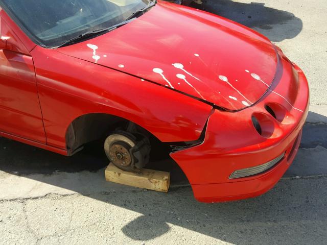 JH4DC2383RS001228 - 1994 ACURA INTEGRA GS RED photo 9