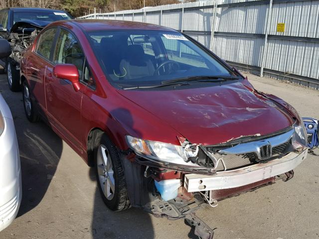 2HGFA1F67BH549736 - 2011 HONDA CIVIC LX-S 栗色 照片 1