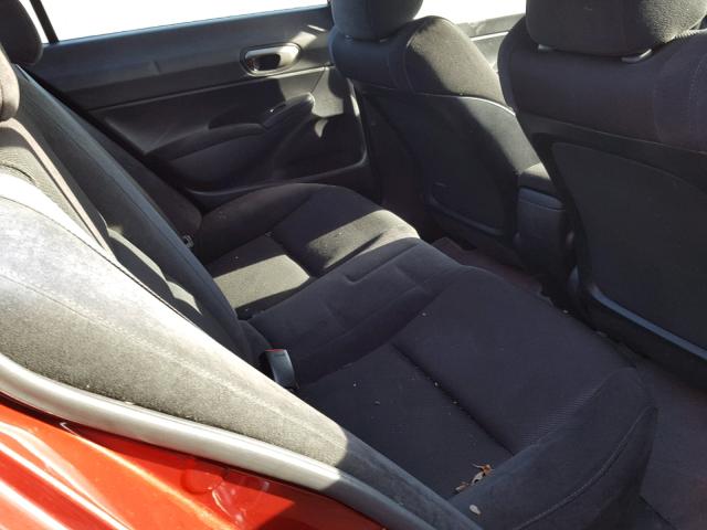 2HGFA1F67BH549736 - 2011 HONDA CIVIC LX-S 栗色 照片 6