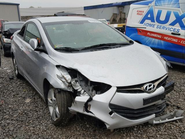 KMHDH6AE4DU010726 - 2013 HYUNDAI ELANTRA CO SILVER photo 1