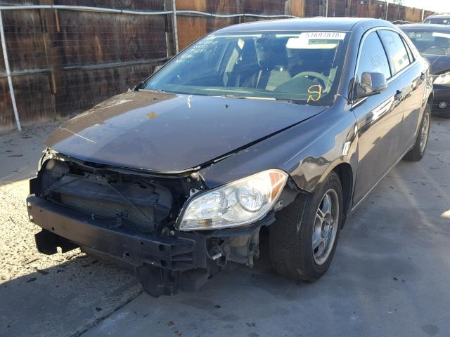 1G1ZC5E10BF327553 - 2011 CHEVROLET MALIBU 1LT CHARCOAL photo 2