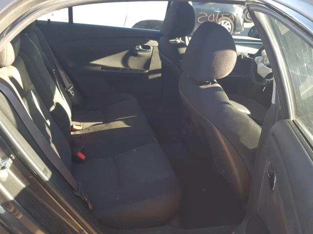 1G1ZC5E10BF327553 - 2011 CHEVROLET MALIBU 1LT CHARCOAL photo 6