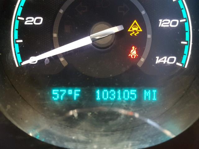 1G1ZC5E10BF327553 - 2011 CHEVROLET MALIBU 1LT CHARCOAL photo 8