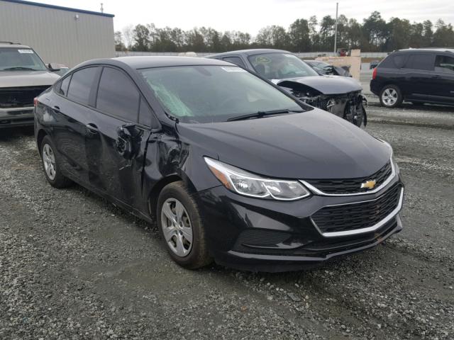 1G1BC5SM9H7267825 - 2017 CHEVROLET CRUZE LS BLACK photo 1