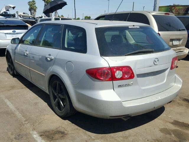 1YVHP82D855M08831 - 2005 MAZDA 6 S SILVER photo 3