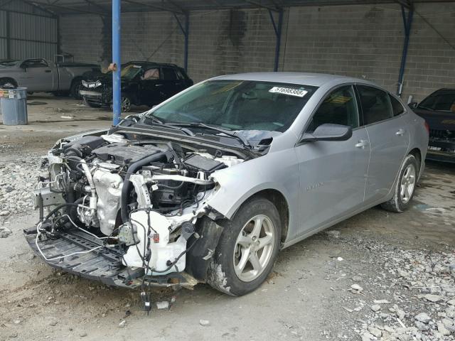 1G1ZB5ST3HF290970 - 2017 CHEVROLET MALIBU LS 银色 照片 2