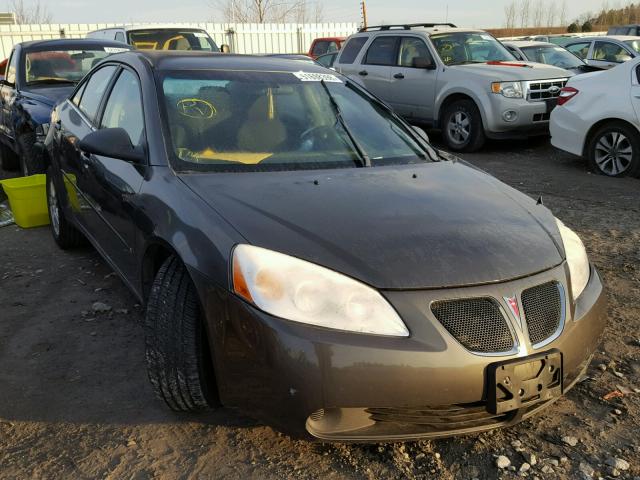 1G2ZF55B964276731 - 2006 PONTIAC G6 SE GRAY photo 1