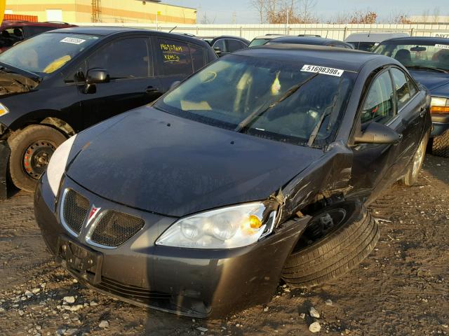 1G2ZF55B964276731 - 2006 PONTIAC G6 SE GRAY photo 2