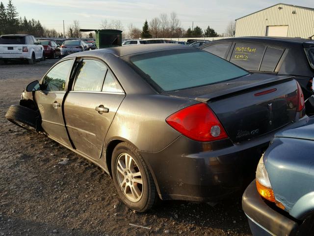 1G2ZF55B964276731 - 2006 PONTIAC G6 SE GRAY photo 3