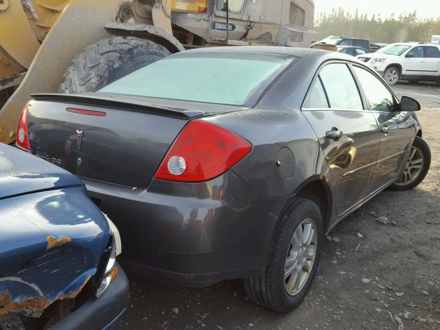 1G2ZF55B964276731 - 2006 PONTIAC G6 SE GRAY photo 4