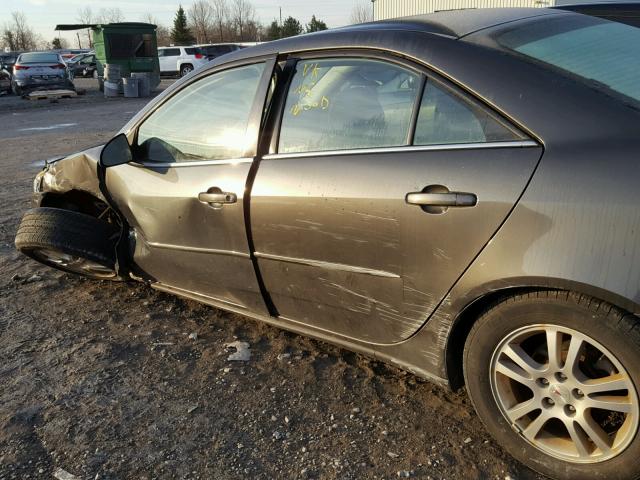 1G2ZF55B964276731 - 2006 PONTIAC G6 SE GRAY photo 9