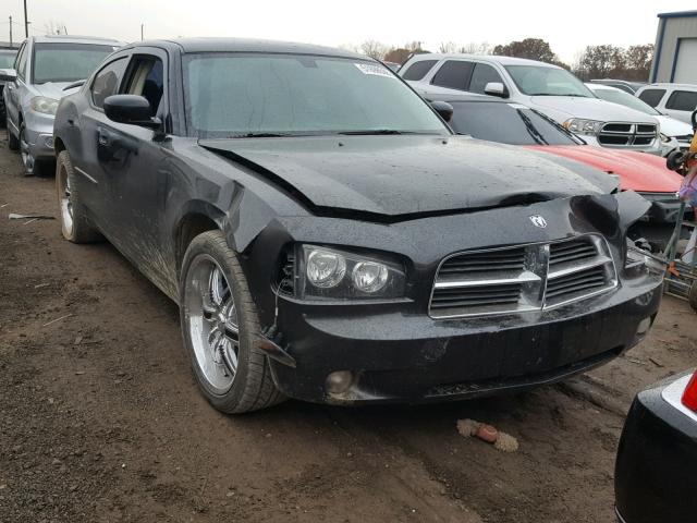 2B3CA3CV8AH197484 - 2010 DODGE CHARGER SX BLACK photo 1