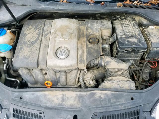 3VWEF71K17M075260 - 2007 VOLKSWAGEN JETTA WOLF BLACK photo 7