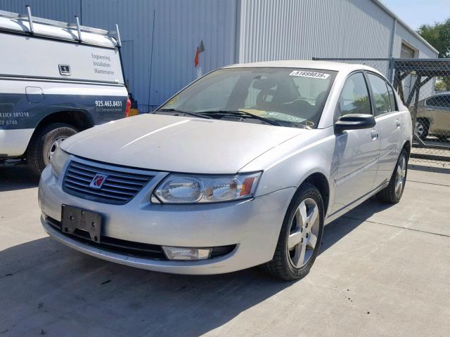 1G8AL55F27Z163013 - 2007 SATURN ION LEVEL SILVER photo 2