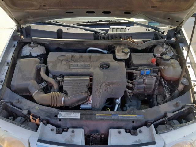 1G8AL55F27Z163013 - 2007 SATURN ION LEVEL SILVER photo 7