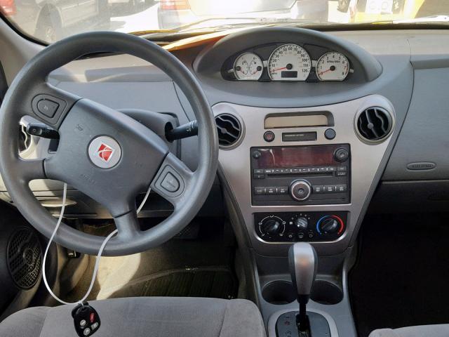 1G8AL55F27Z163013 - 2007 SATURN ION LEVEL SILVER photo 9