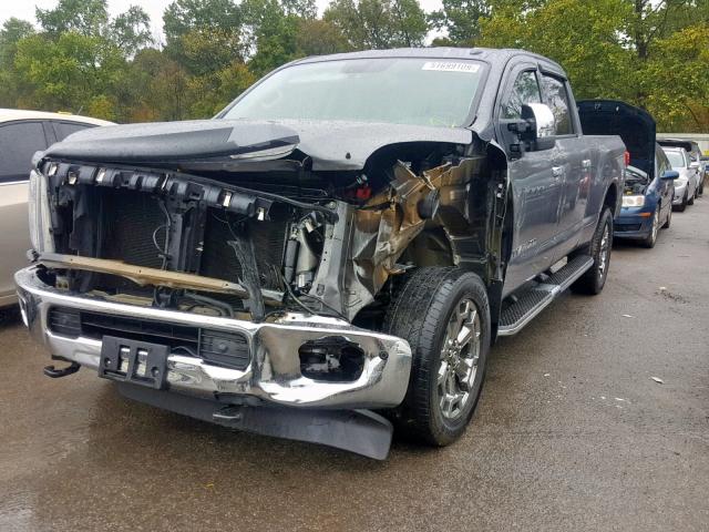 1N6BA1F41HN572762 - 2017 NISSAN TITAN XD S GRAY photo 2