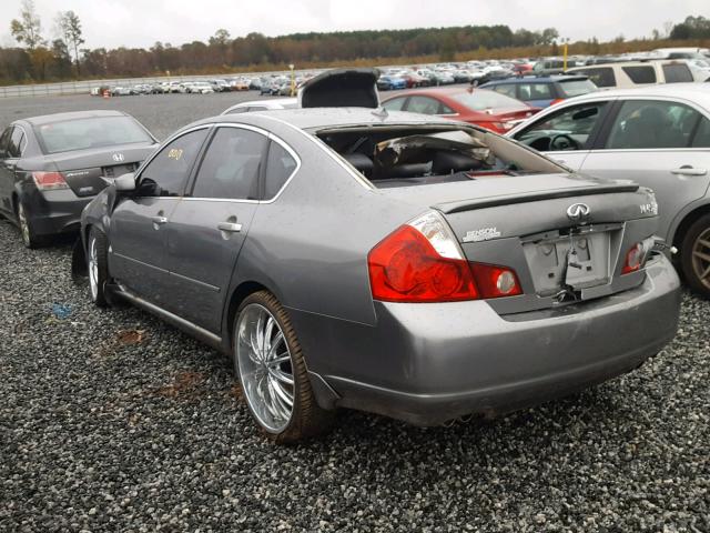 JNKBY01E57M401430 - 2007 INFINITI M45 BASE GRAY photo 3