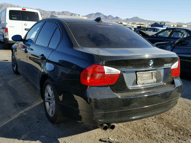 WBAVC535X8F008050 - 2008 BMW 328 I SULE BLACK photo 3