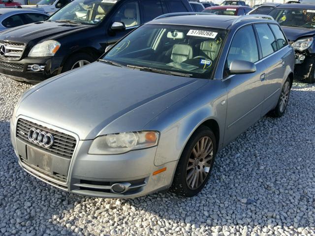 WAUKF78E56A136222 - 2006 AUDI A4 2.0T AV SILVER photo 2