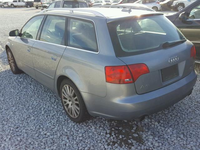 WAUKF78E56A136222 - 2006 AUDI A4 2.0T AV SILVER photo 3