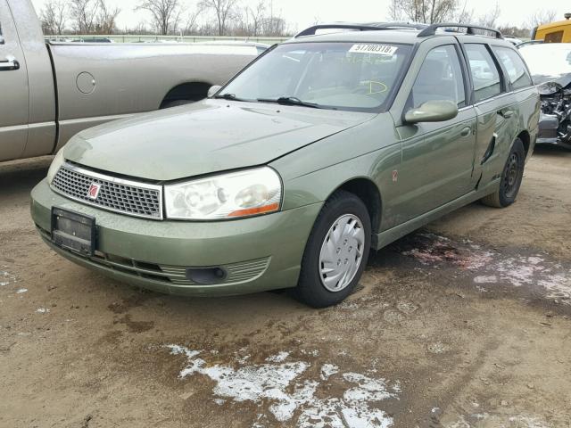 1G8JU84F63Y554312 - 2003 SATURN LW200 GREEN photo 2