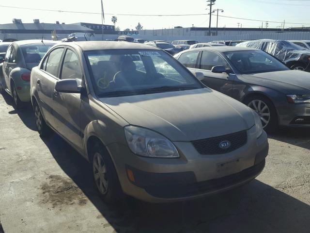 KNADE123966080949 - 2006 KIA RIO GOLD photo 1