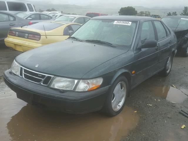 YS3DF55N0T2008053 - 1996 SAAB 900 SE TUR GREEN photo 2