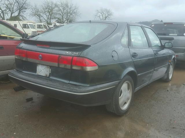 YS3DF55N0T2008053 - 1996 SAAB 900 SE TUR GREEN photo 4