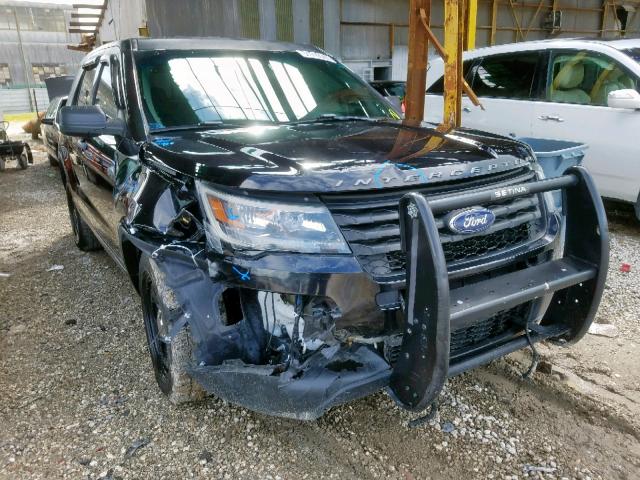 1FM5K8AT7GGC35953 - 2016 FORD EXPLORER P BLACK photo 1