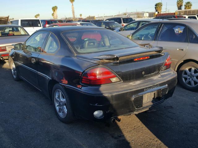 1G2NV12E41M550497 - 2001 PONTIAC GRAND AM G BLACK photo 3