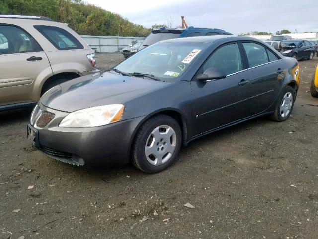 1G2ZF55B664194844 - 2006 PONTIAC G6 SE GRAY photo 2