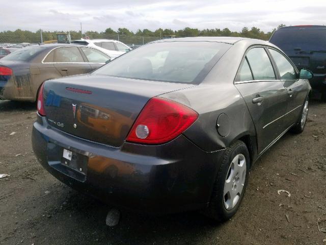 1G2ZF55B664194844 - 2006 PONTIAC G6 SE GRAY photo 4