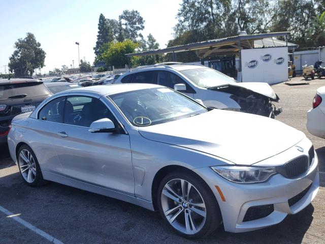 WBA4Z1C56JEC59083 - 2018 BMW 430I SILVER photo 1