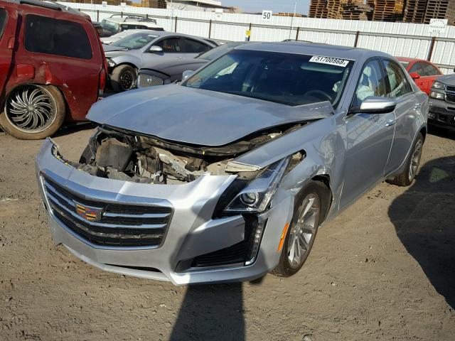 1G6AR5SX7G0119792 - 2016 CADILLAC CTS LUXURY SILVER photo 2