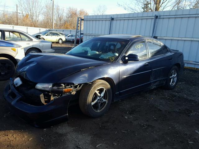1G2WP52K23F156497 - 2003 PONTIAC GRAND PRIX BLUE photo 2