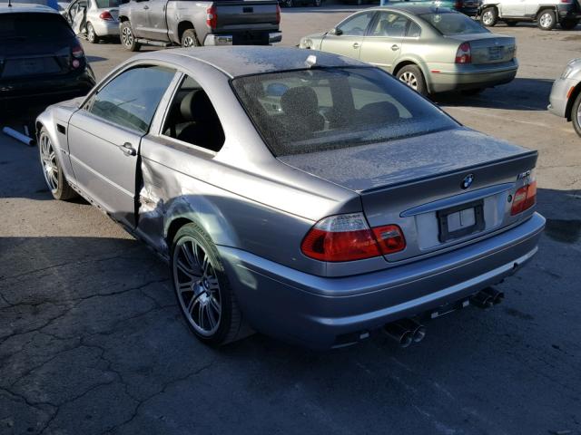 WBSBL93434PN55257 - 2004 BMW M3 SILVER photo 3