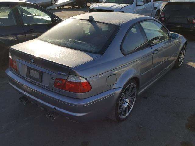 WBSBL93434PN55257 - 2004 BMW M3 SILVER photo 4