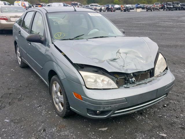 1FAFP34N25W276252 - 2005 FORD FOCUS ZX4 GREEN photo 1