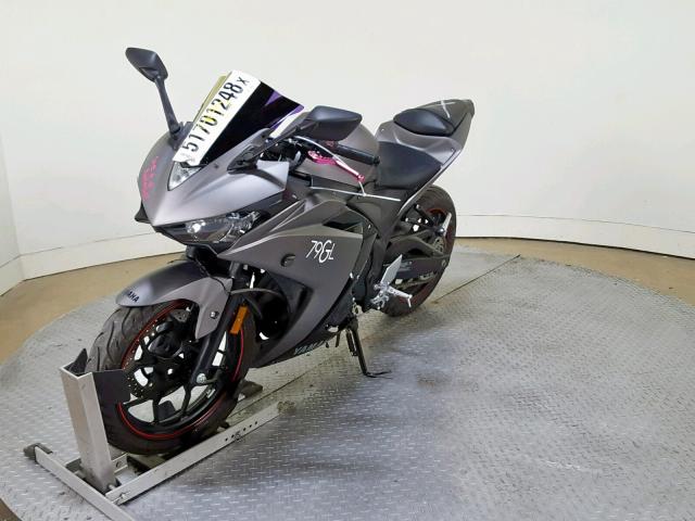 MH3RH06Y0GK014008 - 2016 YAMAHA YZFR3 GRAY photo 4