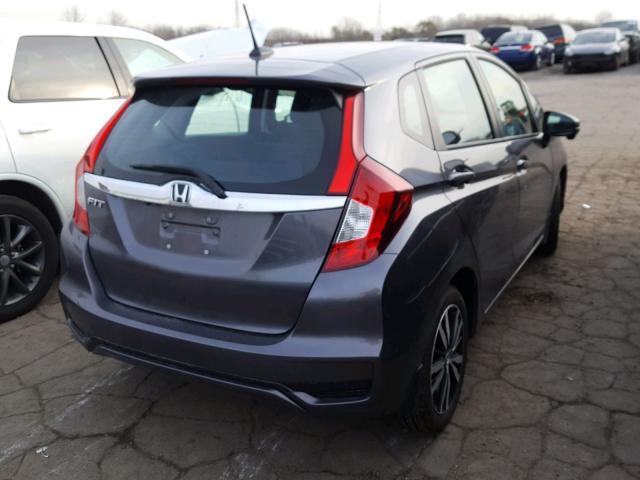 3HGGK5H85JM712889 - 2018 HONDA FIT EX GRAY photo 4