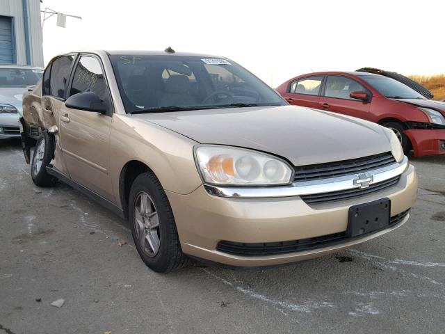 1G1ZT54845F288419 - 2005 CHEVROLET MALIBU LS GOLD photo 1