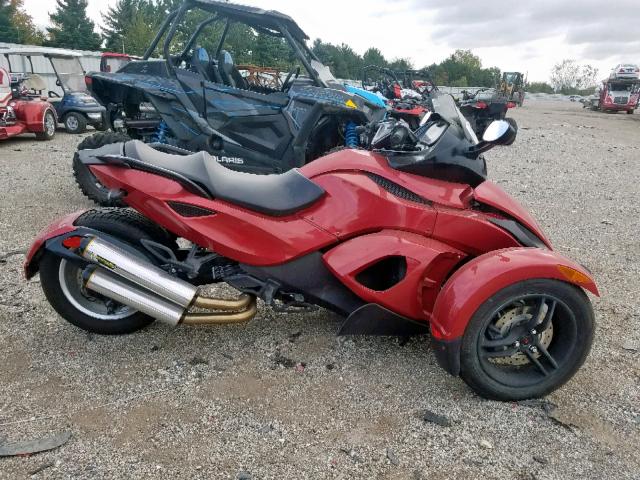 2BXJABA189V001640 - 2009 CAN-AM SPYDER ROA RED photo 9