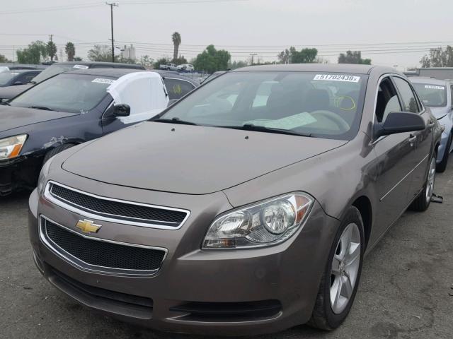 1G1ZB5E12BF140995 - 2011 CHEVROLET MALIBU LS BROWN photo 2