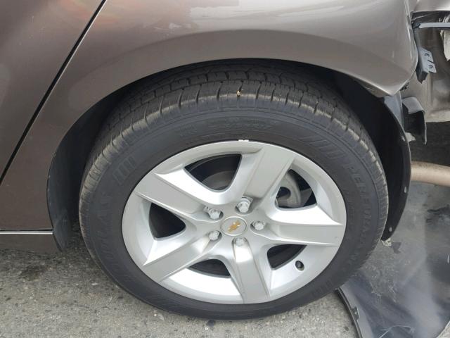 1G1ZB5E12BF140995 - 2011 CHEVROLET MALIBU LS BROWN photo 9